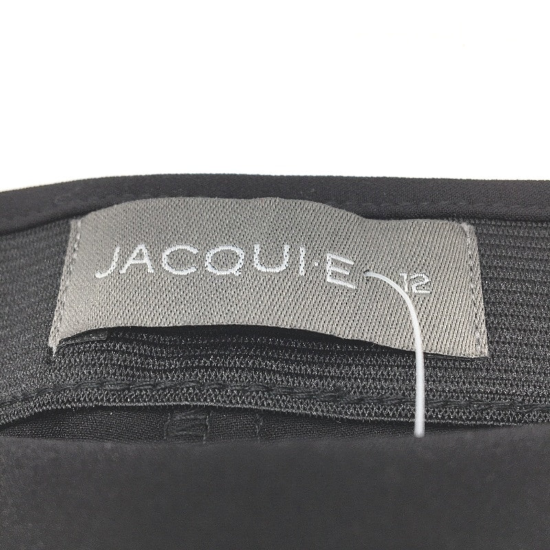 Jacqui E Black Sasha Ankle Length Dress Pants Ladies Size 12 NEW