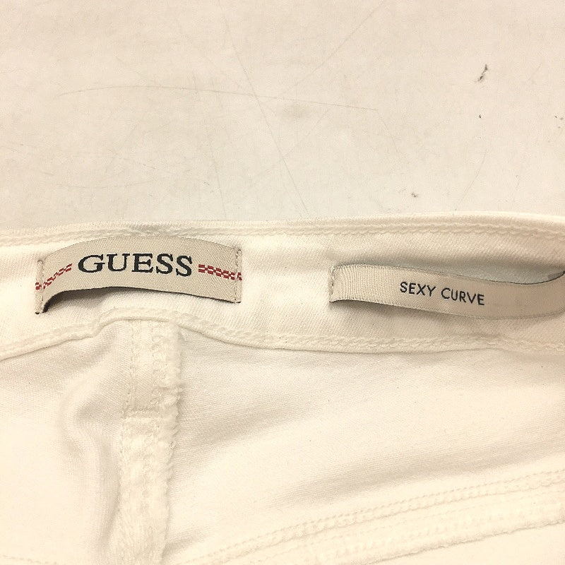 GUESS Optic White Rinse Sexy Curve Denim Jeans Ladies Size 29 RG NEW