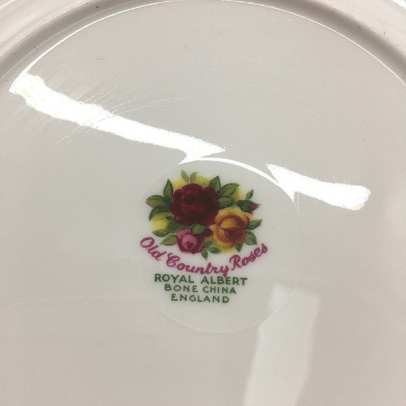 VINTAGE Royal Albert China Old Country Roses 3 Piece Tea up & Saucer Plate Set