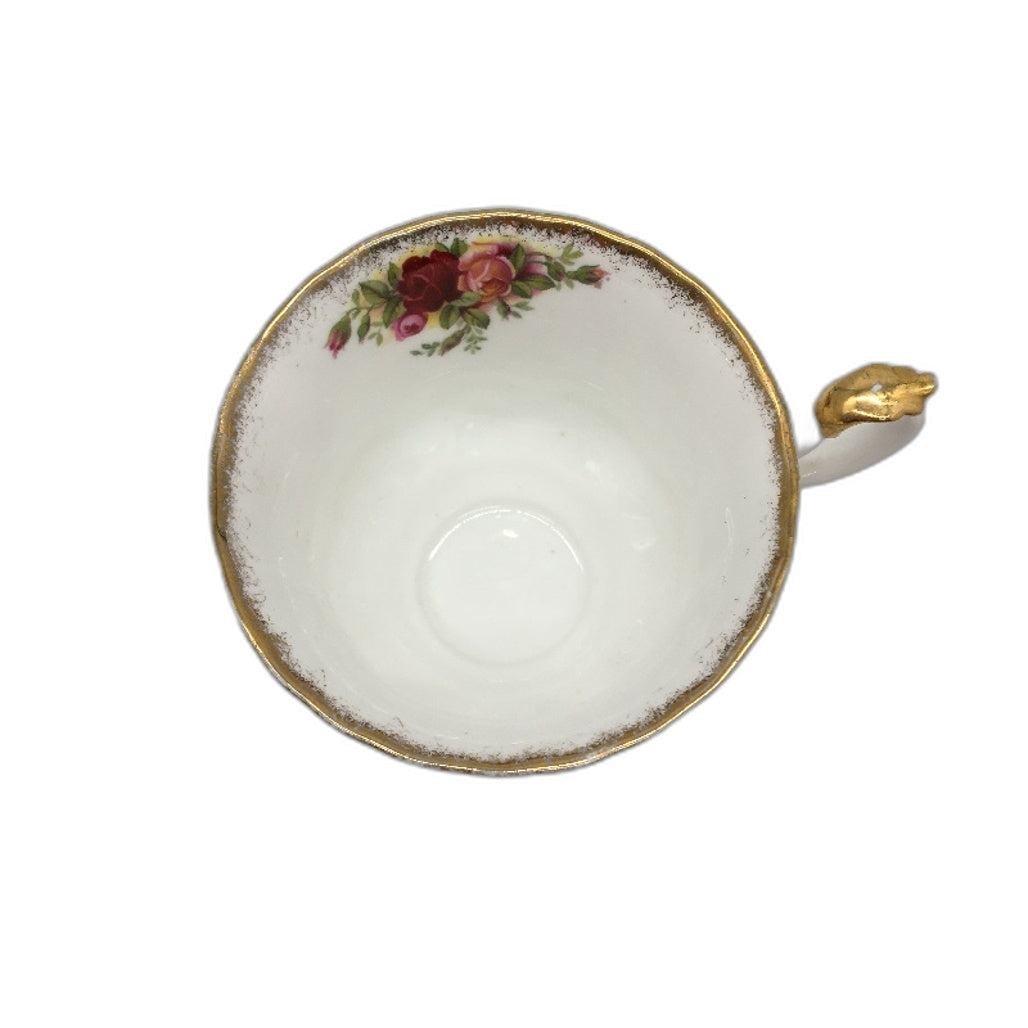 VINTAGE Royal Albert China Old Country Roses 3 Piece Tea up & Saucer Plate Set