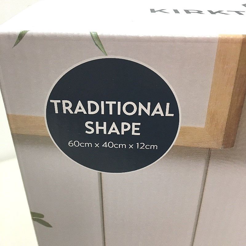 Kirkton House Traditional Shape Grey Charcoal Infused Memory Foam Pillow NEW