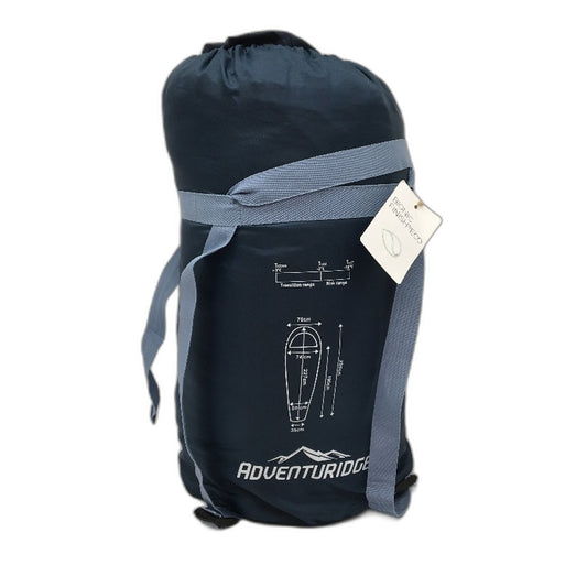 Adventuridge Navy Heavy Duty Sleeping Bag Large Camping Outdoor Warm Bedding NEW