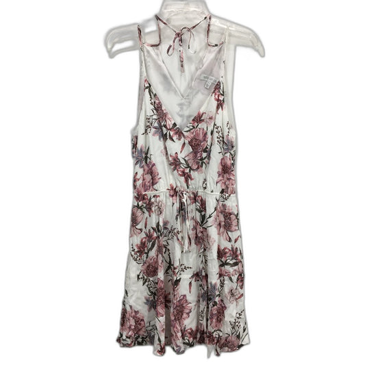 Forever New Floral Flowy Patterned Tie-Up Mini Dress Ladies Size AU 10