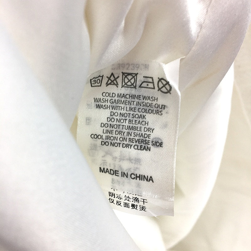 Forever New White Floral Patterned Puffy Sleeve Mini Dress Ladies Size 160/84A
