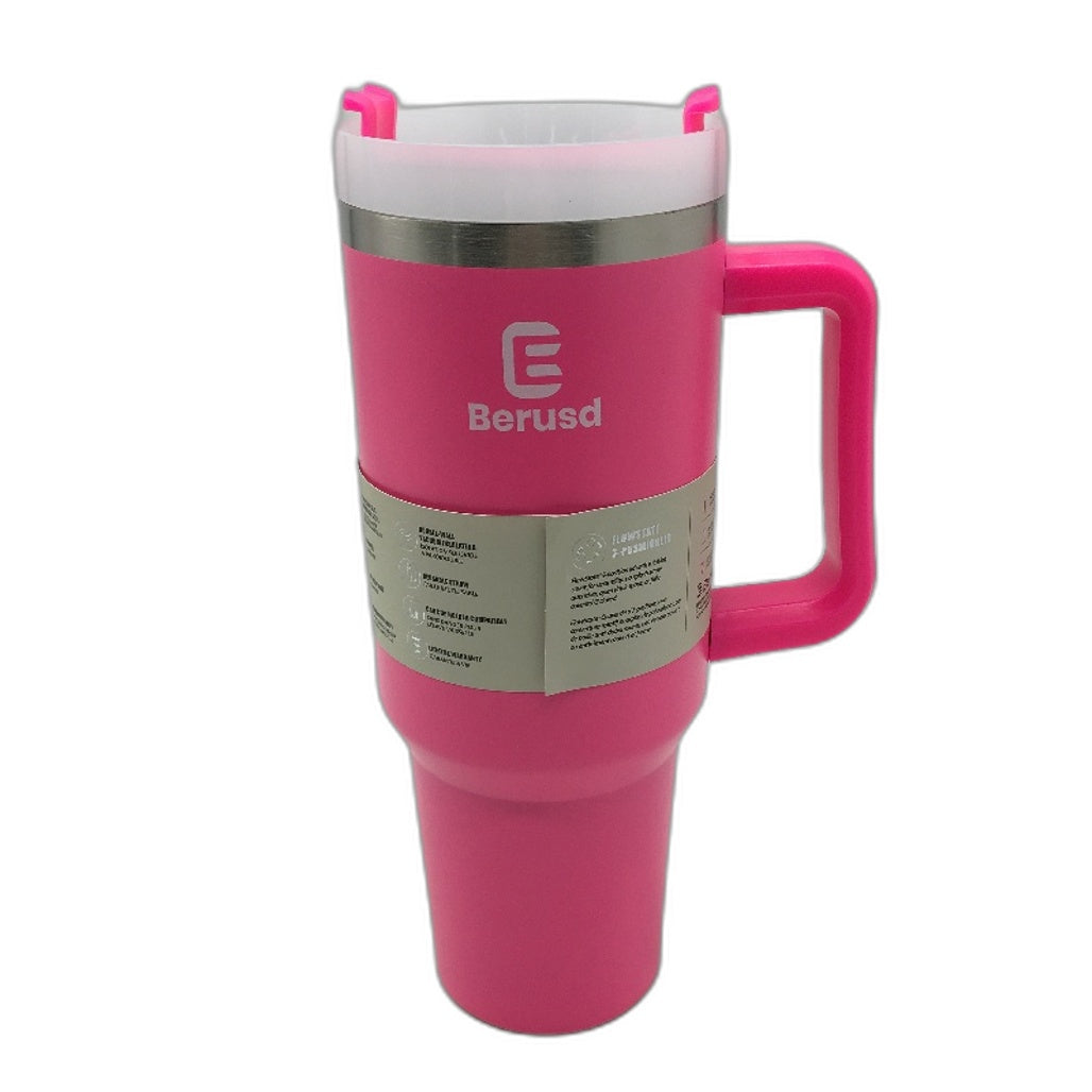 Berusd Pink The Quencher H1.0 Flowstate Tumbler 11 Hrs Cold 7 Hrs Hot 1.18L NEW