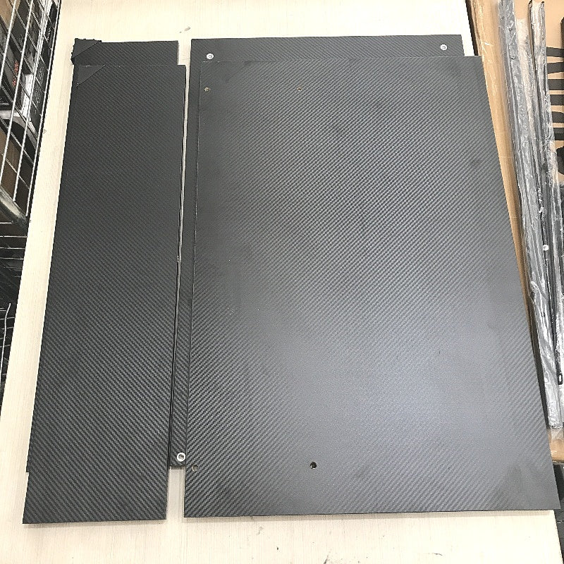 ODK L Shaped Computer Gaming Desk Monitor Surface Textured Black 51 Inch NEW