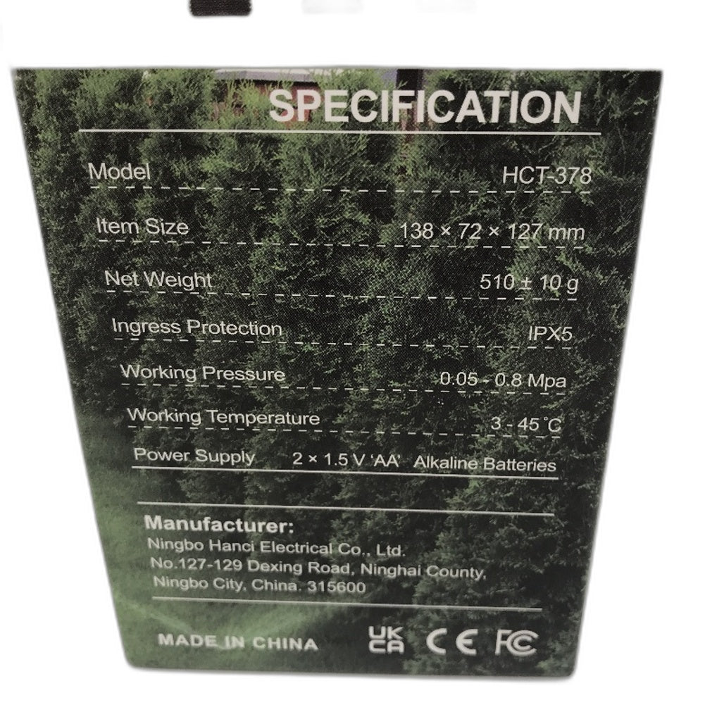 Water Timer 3 Outlet Independent Control IPX5 For BS Connector HCT-378 NEW