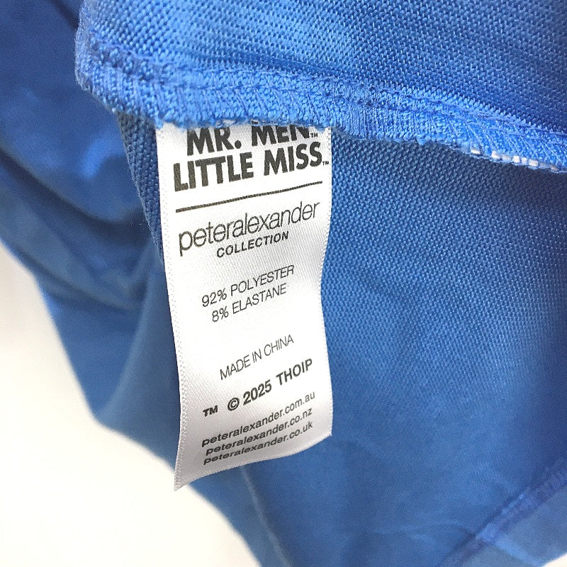 Peter Alexander Mr Lazy Soft Blue Shortsleeve Pyjama Set Boys Size AU 14 NEW