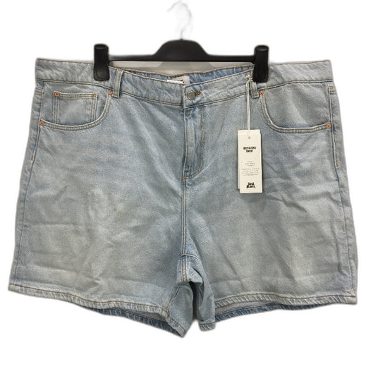 Just Jeans Curve Originals Crystal Blue Boyfriend Shorts Ladies Size AU 24 NEW