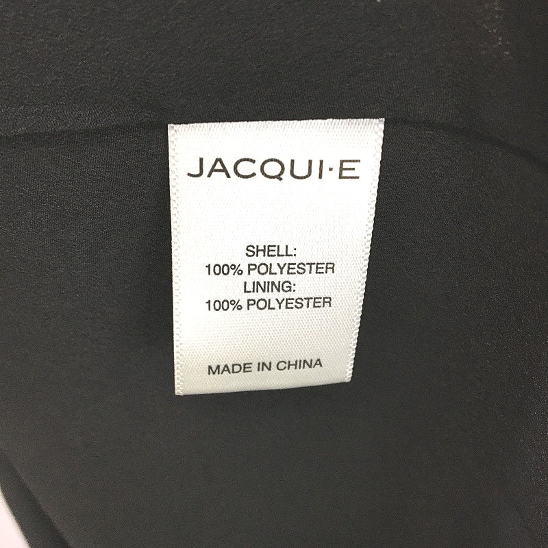 Jacqui E Ophelia Red and Black Floral Midi Dress Ladies Size AU 12 NEW