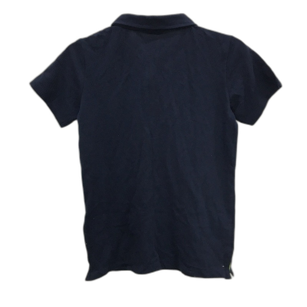 GUESS Eco Logo Navy Blue Cotton Polo Shirt Boys Size AU 12 NEW