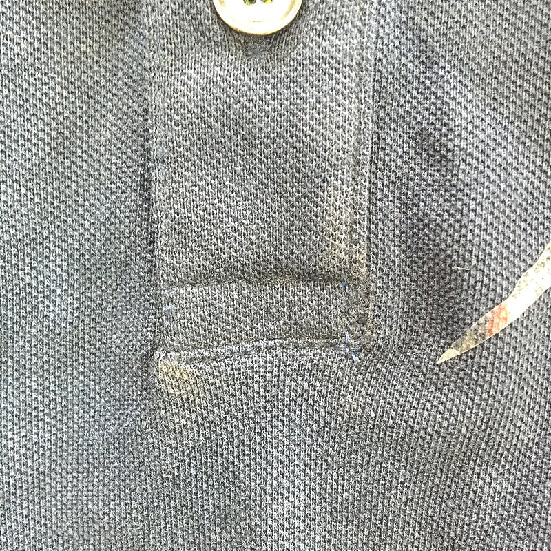 GUESS Eco Logo Navy Blue Cotton Polo Shirt Boys Size AU 12 NEW