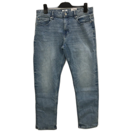 Just Jeans Stretch Regular Straight Leg Denim Blue Jeans Mens Size 34W 30L NEW