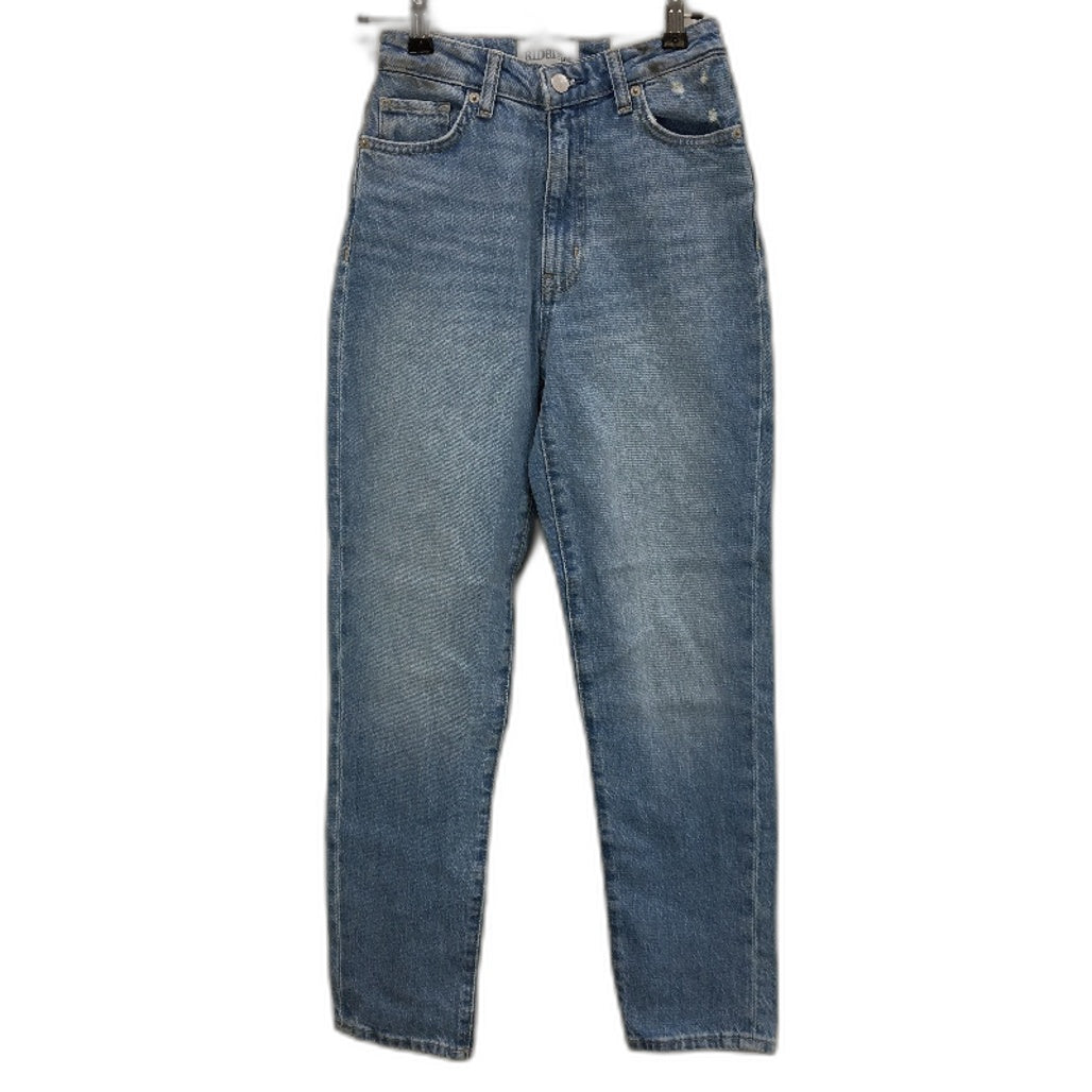 Riders by Lee Hi Moms High Rise Slim Straight Indigo Jeans Ladies Size R6 NEW