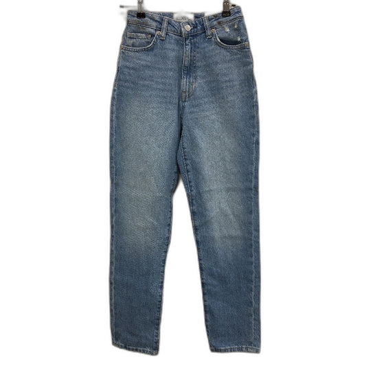 Riders by Lee Hi Moms High Rise Slim Straight Indigo Jeans Ladies Size R6 NEW