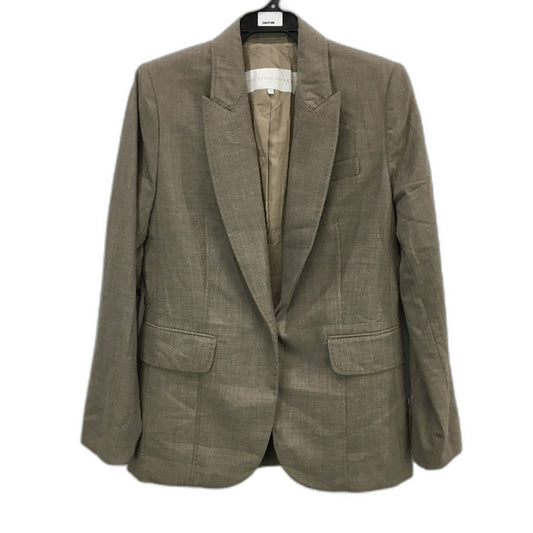 Stella McCartney x Target Khaki 100% Wool Fully Lined Blazer Jacket Womens Sz 12