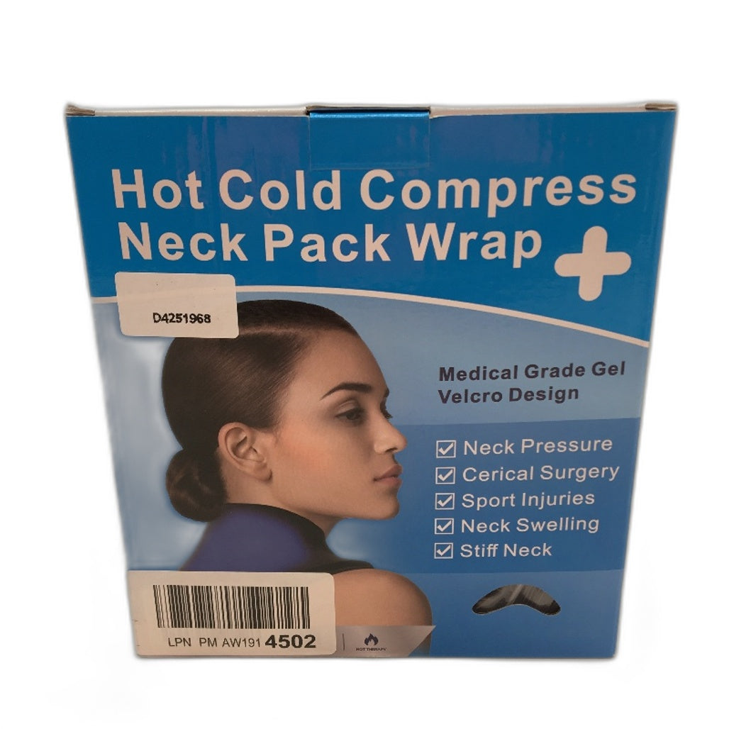 Hot Cold Compress Gel Cervical Ice Pack Neck Pack Wrap For Injuries Swelling
