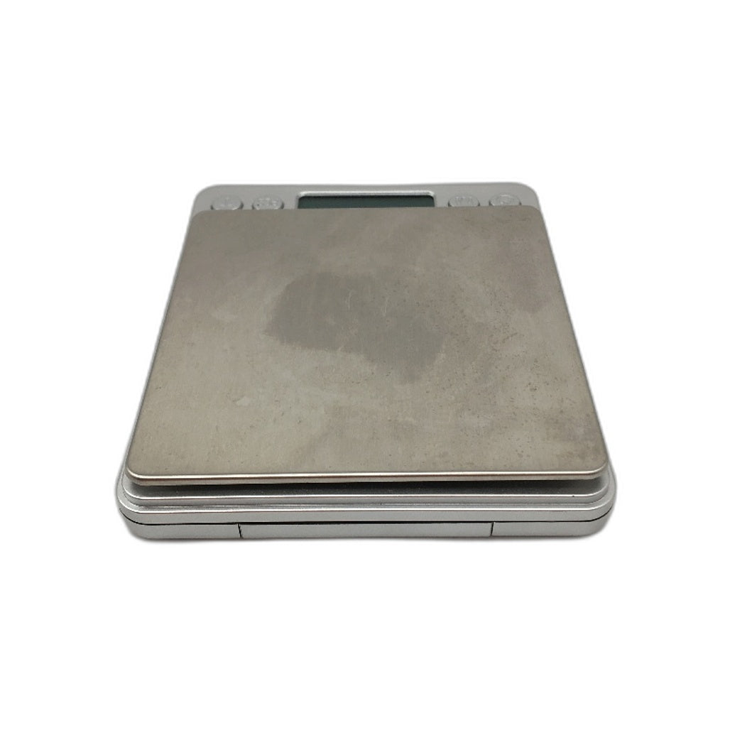 esppds Digital Battery Operated Silver Portable Kitchen Scales