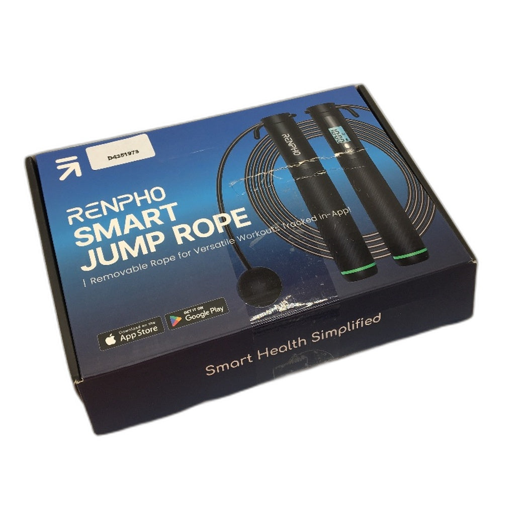 Renpho Adjustable Smart Cordless Jump Rope For Fitness With App Data Analysis