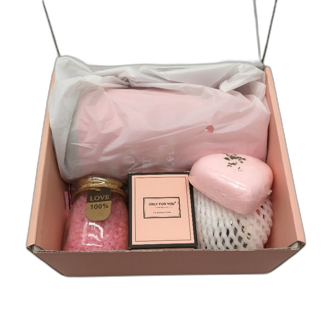 Pink Birthday Self Care Relaxing Spa Gift Set Tumbler For Her Mum Wife Girl NEW