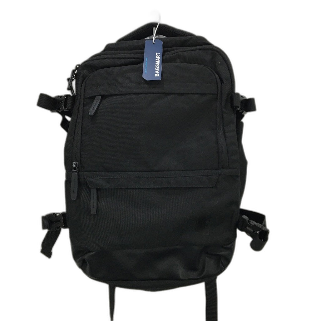 Bagsmart Black Falco 40L Expandable Carry On Laptop Waterproof Travel Backpack