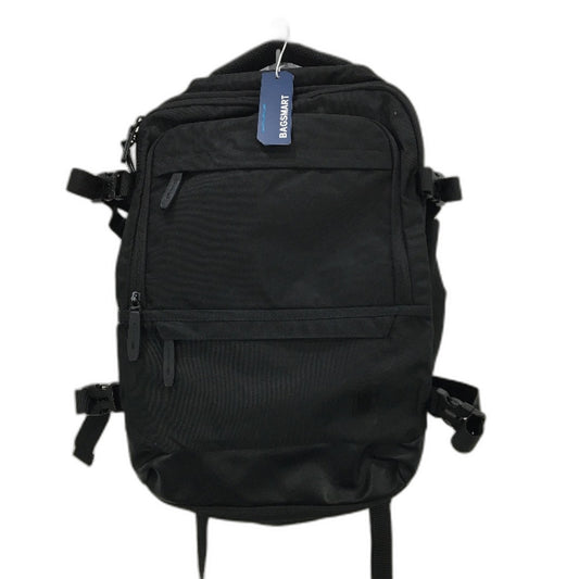 Bagsmart Black Falco 40L Expandable Carry On Laptop Waterproof Travel Backpack