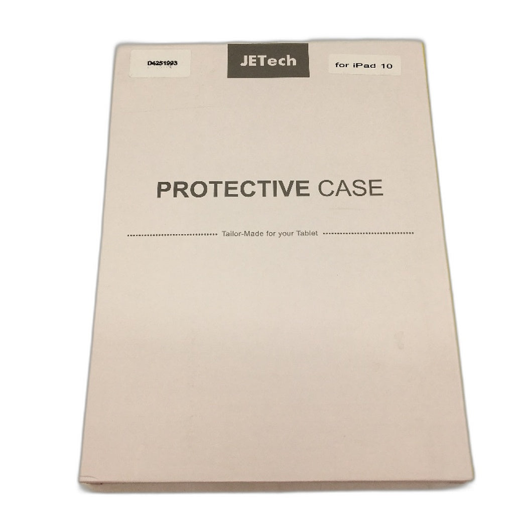 JETech Black iPad 10 Slim Stand Magnetic Case Tablet Cover With Auto Sleep/Wake