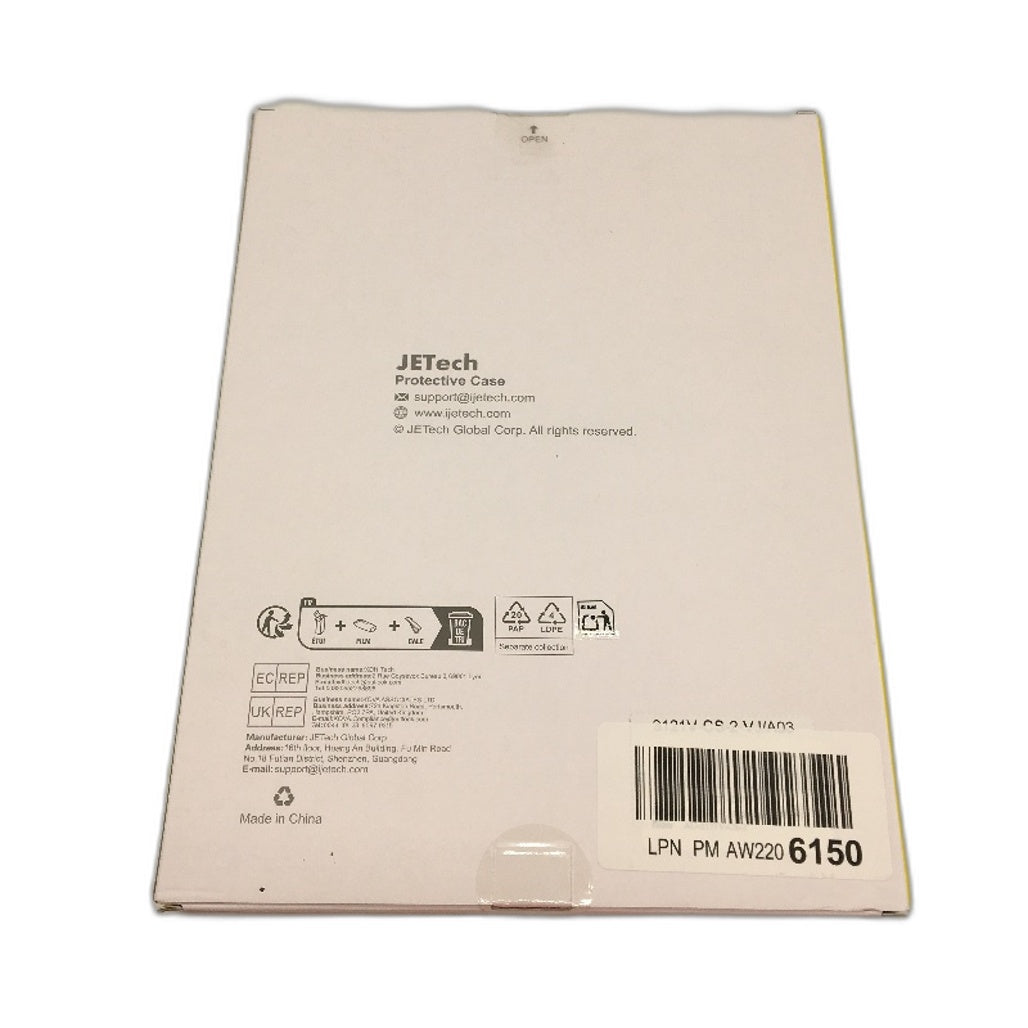 JETech Black iPad 10 Slim Stand Magnetic Case Tablet Cover With Auto Sleep/Wake