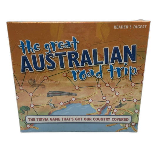 2007 Sealed Readers Digest The Great Australian Road Trip Trivia Game NEW