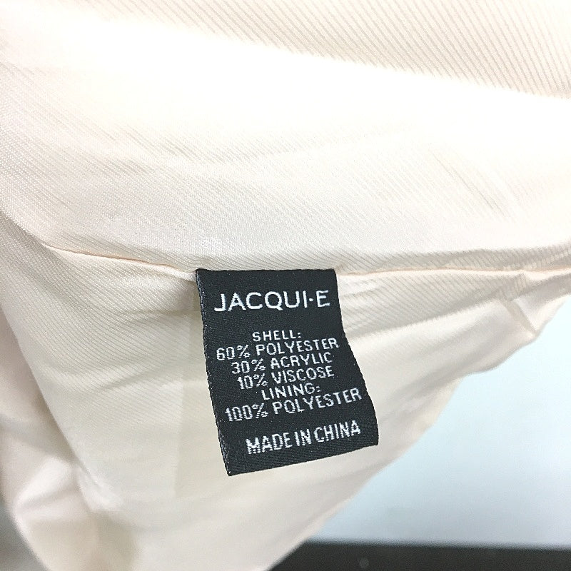 Jacqui E Buff Beige Warm Winter Hepburn Single Breased Coat Ladies Size 16 NEW