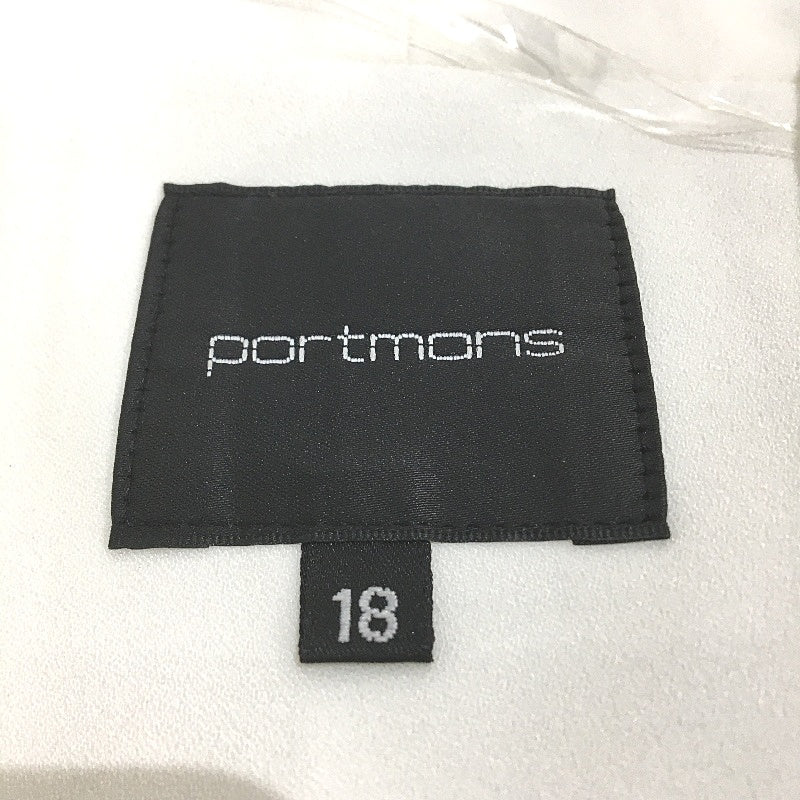 Portmans Mi Armour White Ruched Mid Sleeve Lightweight Blazer Ladies Size 18 NEW