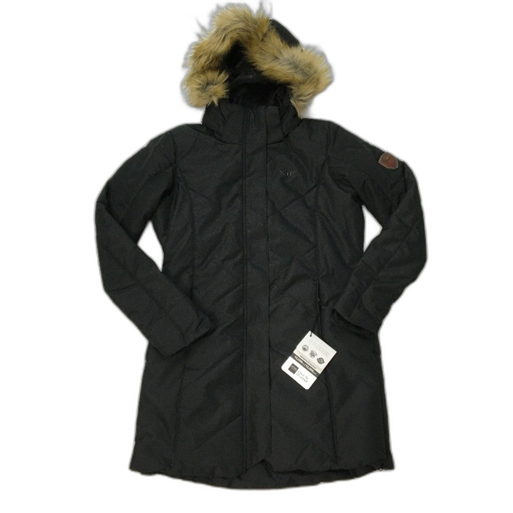 XTM ReFlex Duro Waterproof Black Montana Removable Hood Jacket Ladies Sz 10 NEW