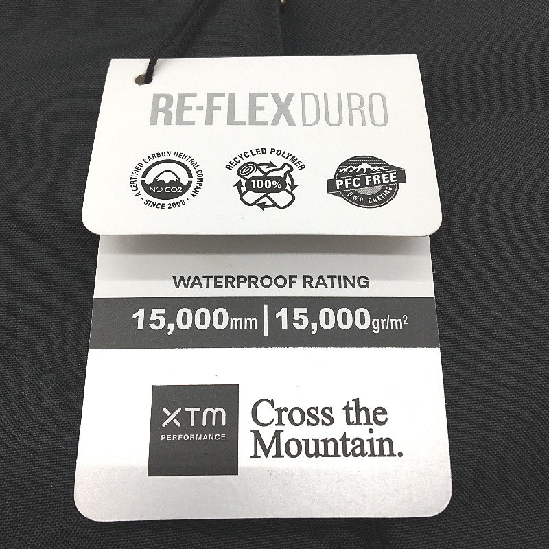 XTM ReFlex Duro Waterproof Black Montana Removable Hood Jacket Ladies Sz 10 NEW