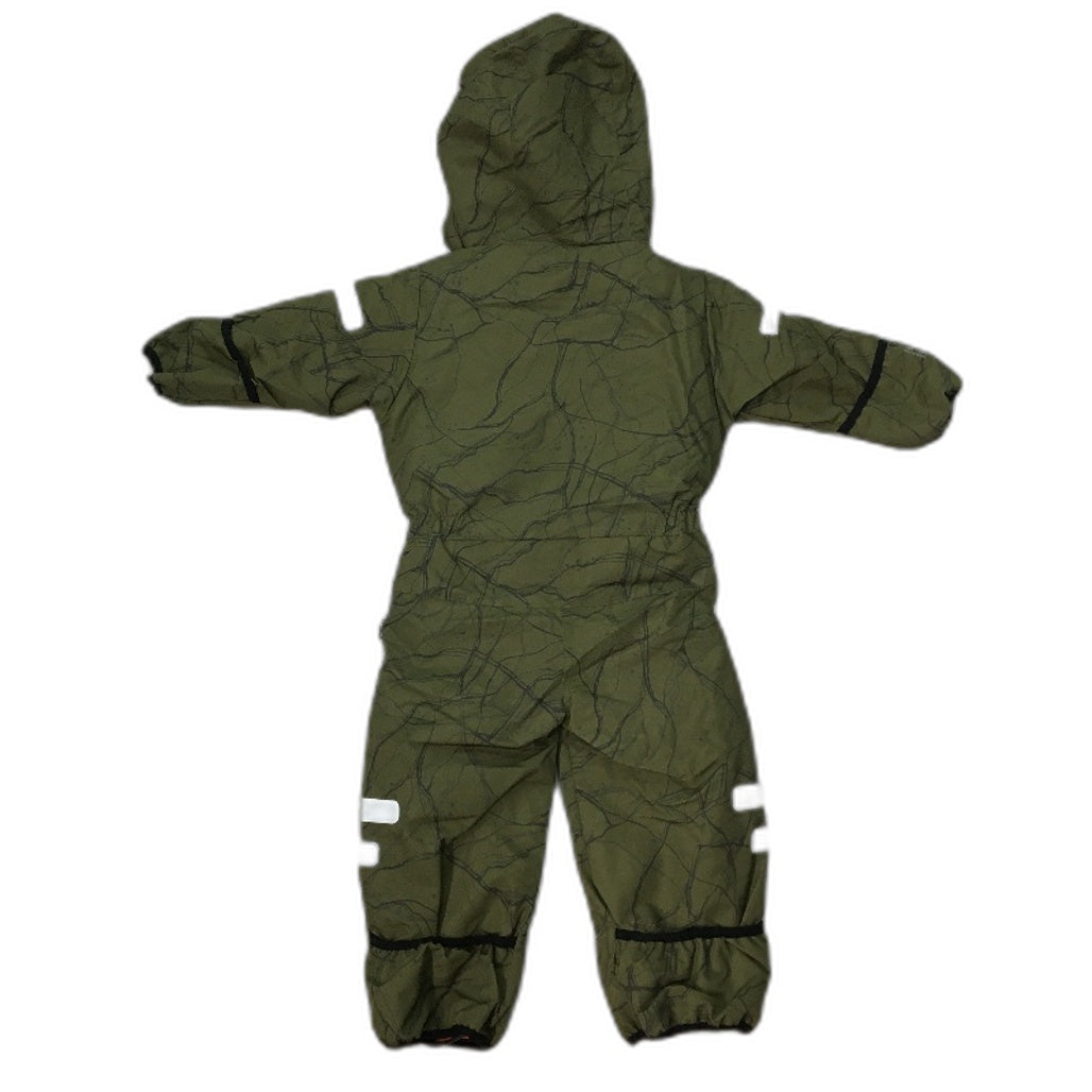XTM ReFlex Core Waterproof Moss Marble Kioko II Hooded Snow Suit Kids Sz 1 NEW