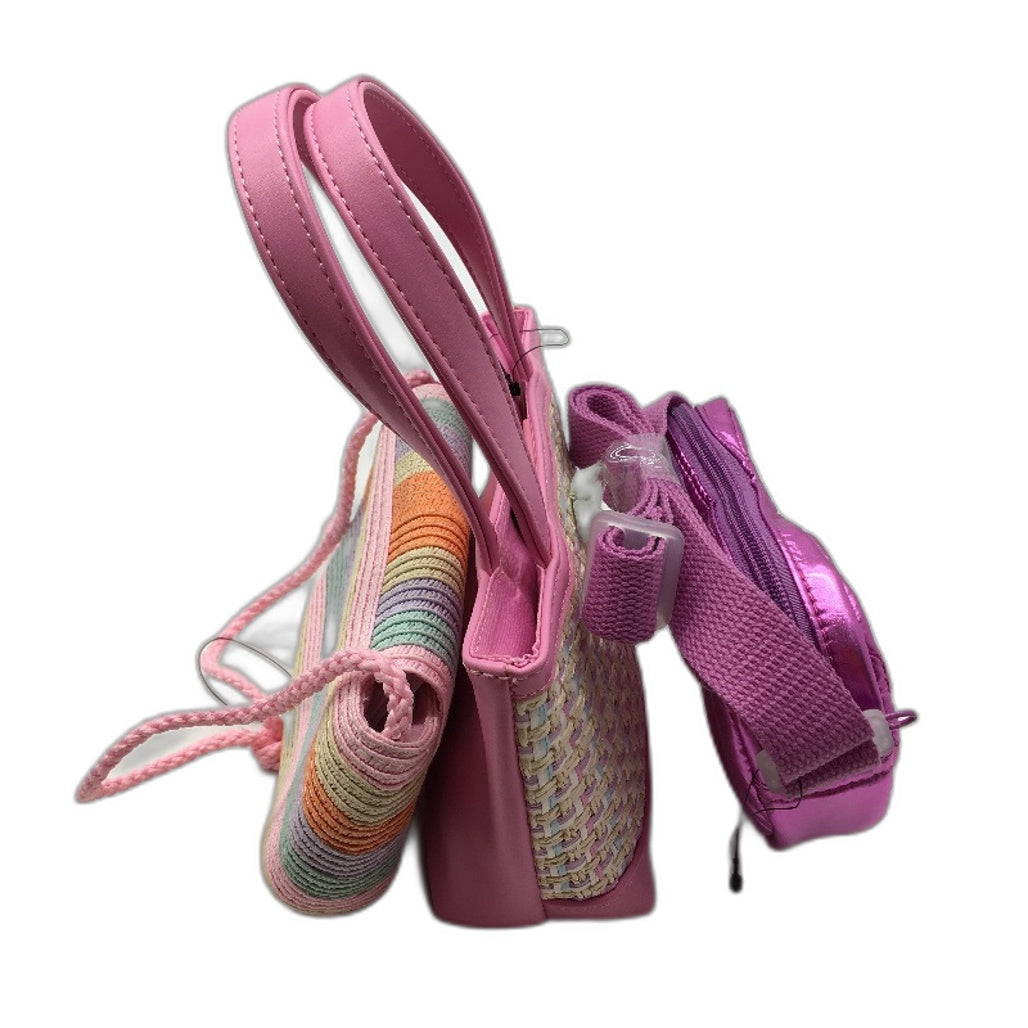 Target Cute 6 Piece Mixed Styles Pink Toned Mini Hand Bag Kids Adults Pack NEW