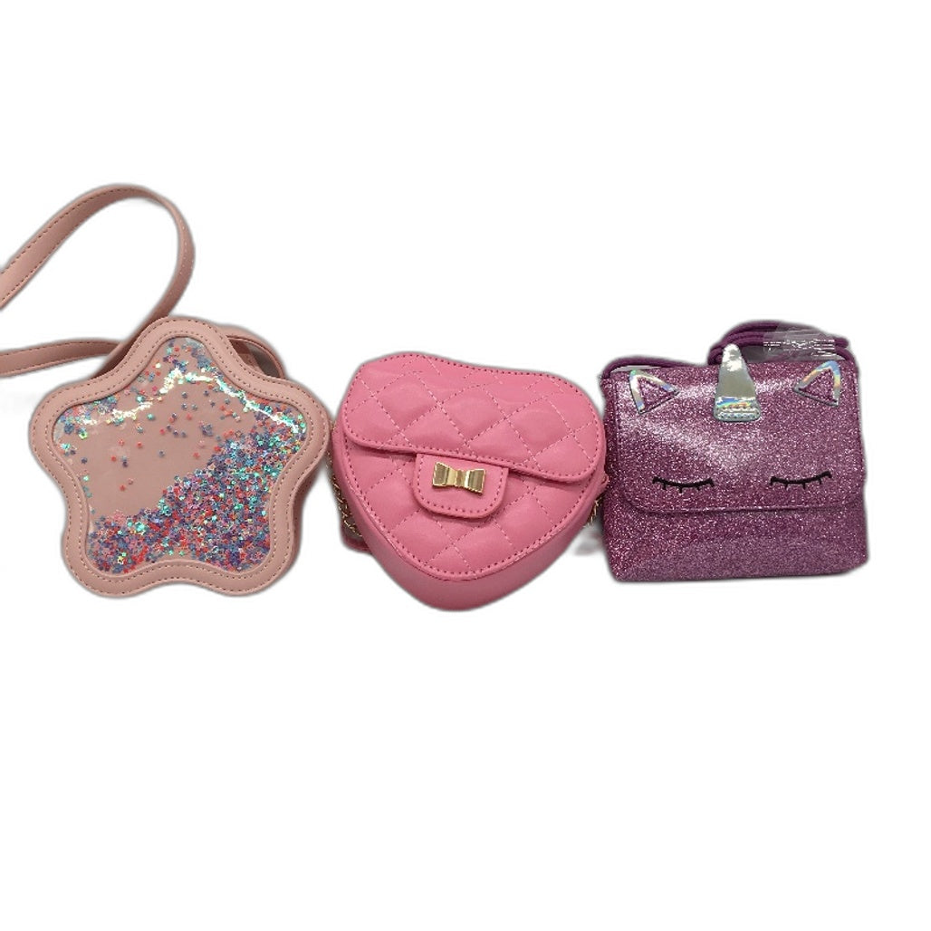 Target Cute 6 Piece Mixed Styles Pink Toned Mini Hand Bag Kids Adults Pack NEW