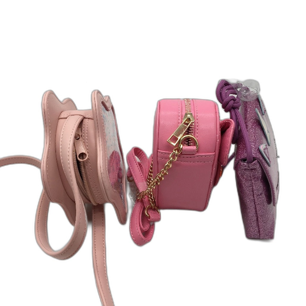 Target Cute 6 Piece Mixed Styles Pink Toned Mini Hand Bag Kids Adults Pack NEW