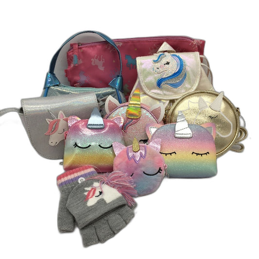 Target Cute 10 Pce Mixed Styles Unicorn Theme Mini Hand Bag Kids Adults Pack NEW