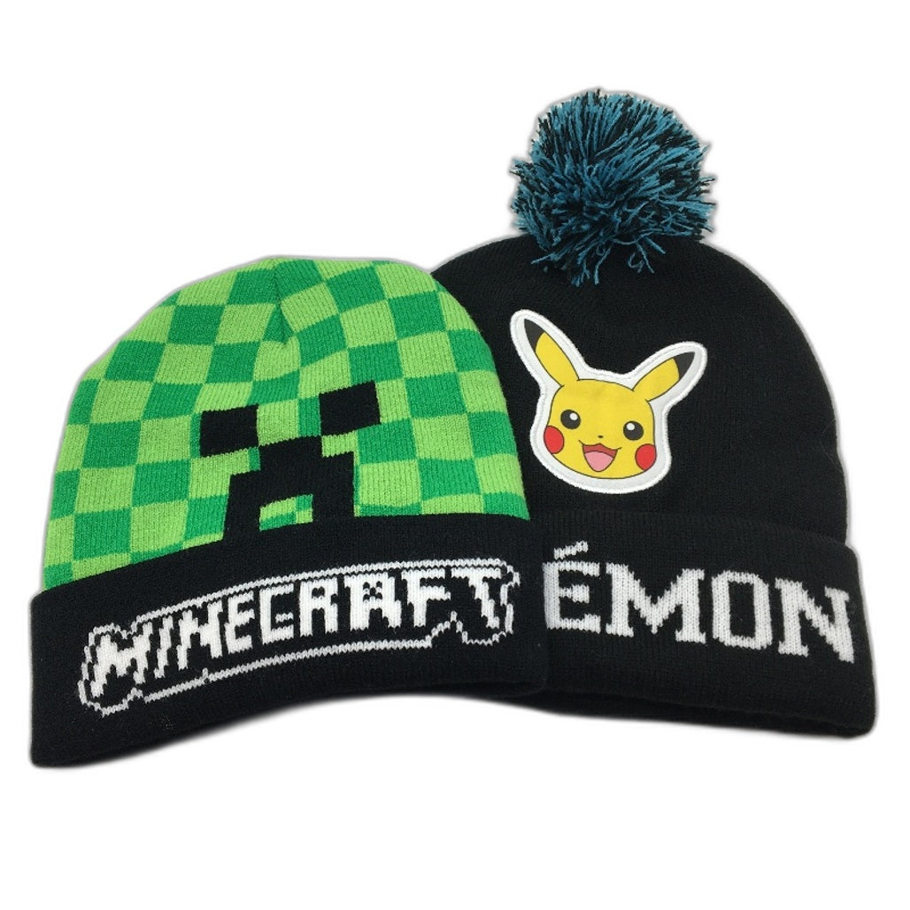 Target Gaming 4 Piece Pokemon & Minecraft Cap & Accessory 4-6Yrs Kids Pack NEW