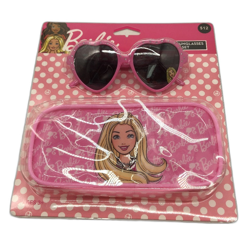 Target 4 Piece Barbie Pink Backpack Childrens Glasses & Purse Kids Pack NEW