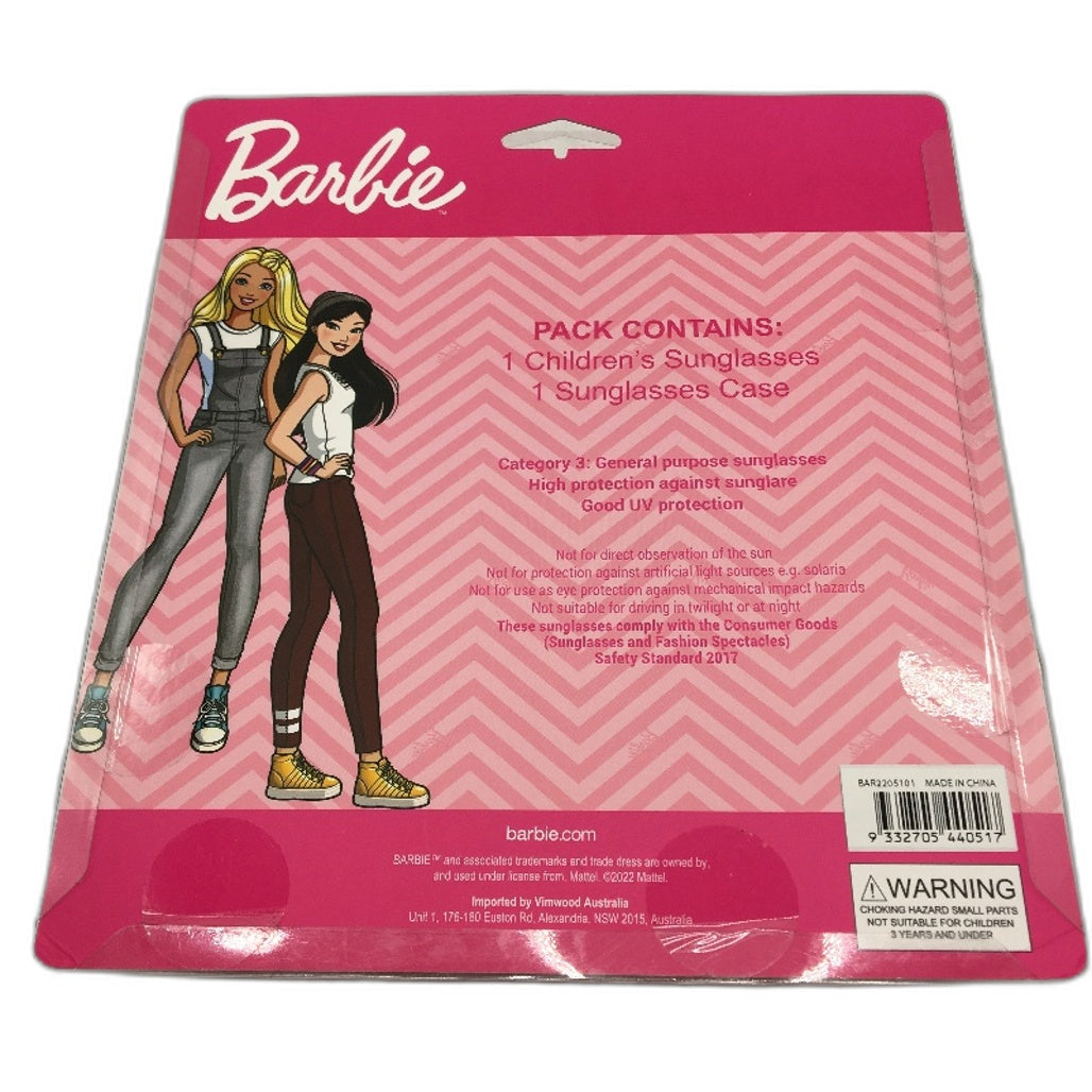Target 4 Piece Barbie Pink Backpack Childrens Glasses & Purse Kids Pack NEW