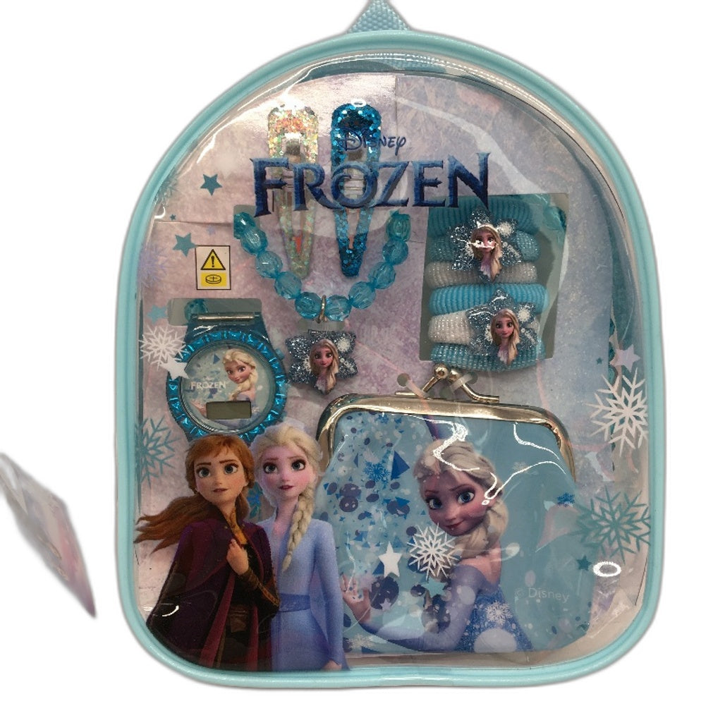 Disney Frozen Handbag Purse Headband & Multipiece Accessory Backpack Set NEW