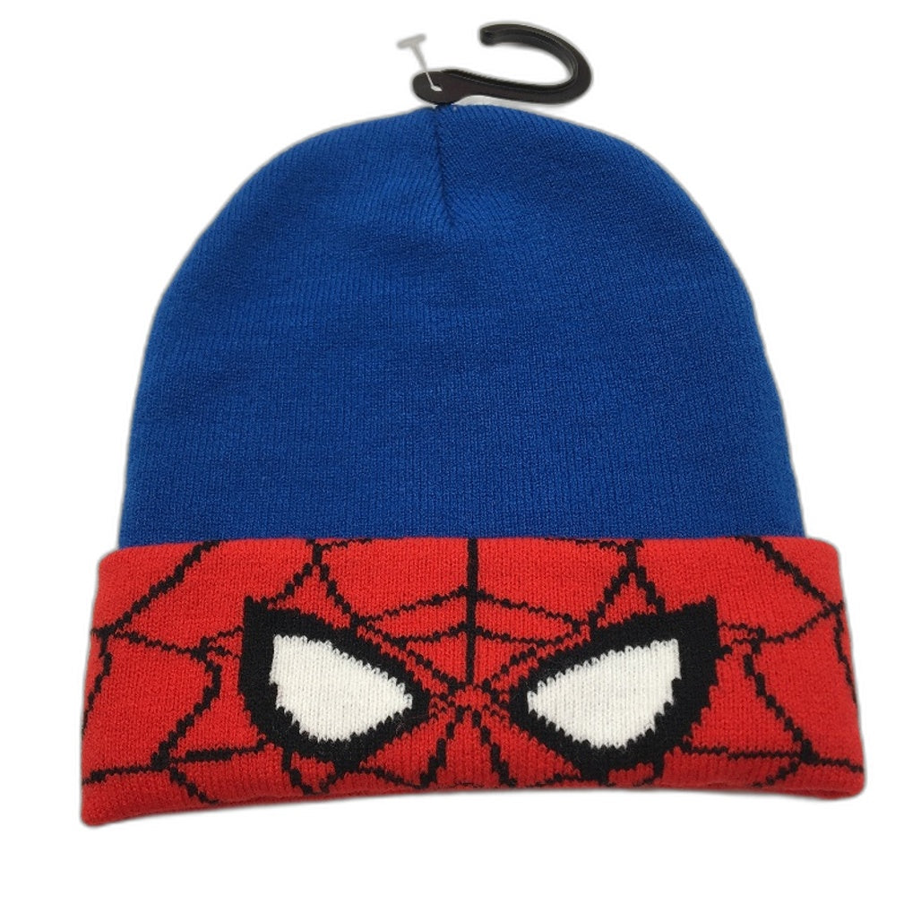 Marvel Spiderman Red Blue 3 Hats Size 4-6Years & Sneakers Sz 9 Kids Pack NEW