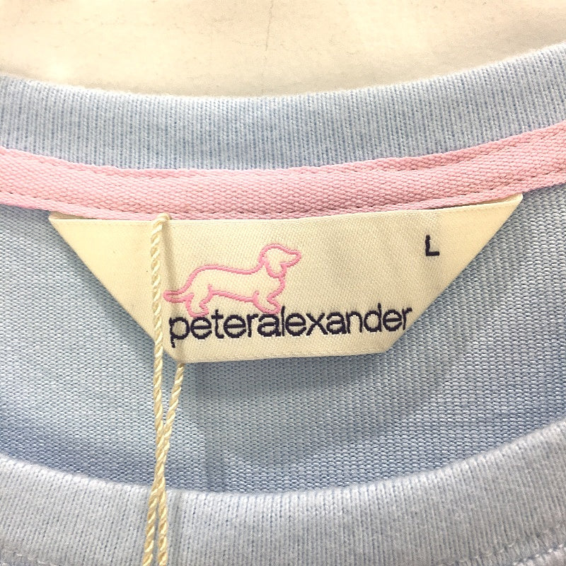 Peter Alexander Plush Pale Blue Longsleeve Sweater Top Ladies Size Large NEW