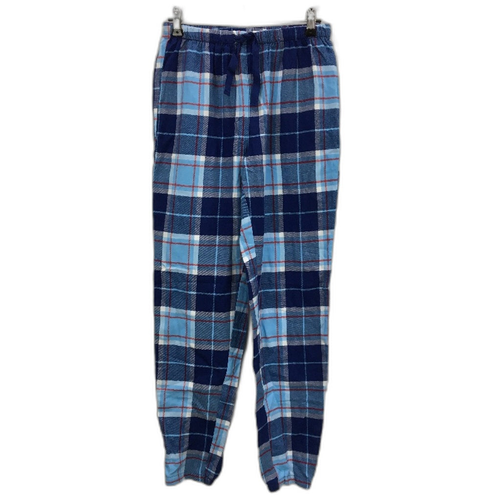 Peter Alexander Blue Check Drawstring Pyjama Pants Boys Size AU 14 NEW