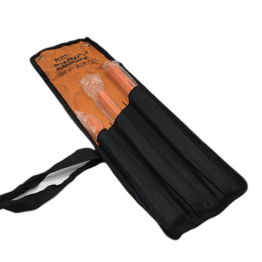 Horusdy 3pc Heavy Duty All Purpose Cold Chisel Set with Storage Pouch DEMO