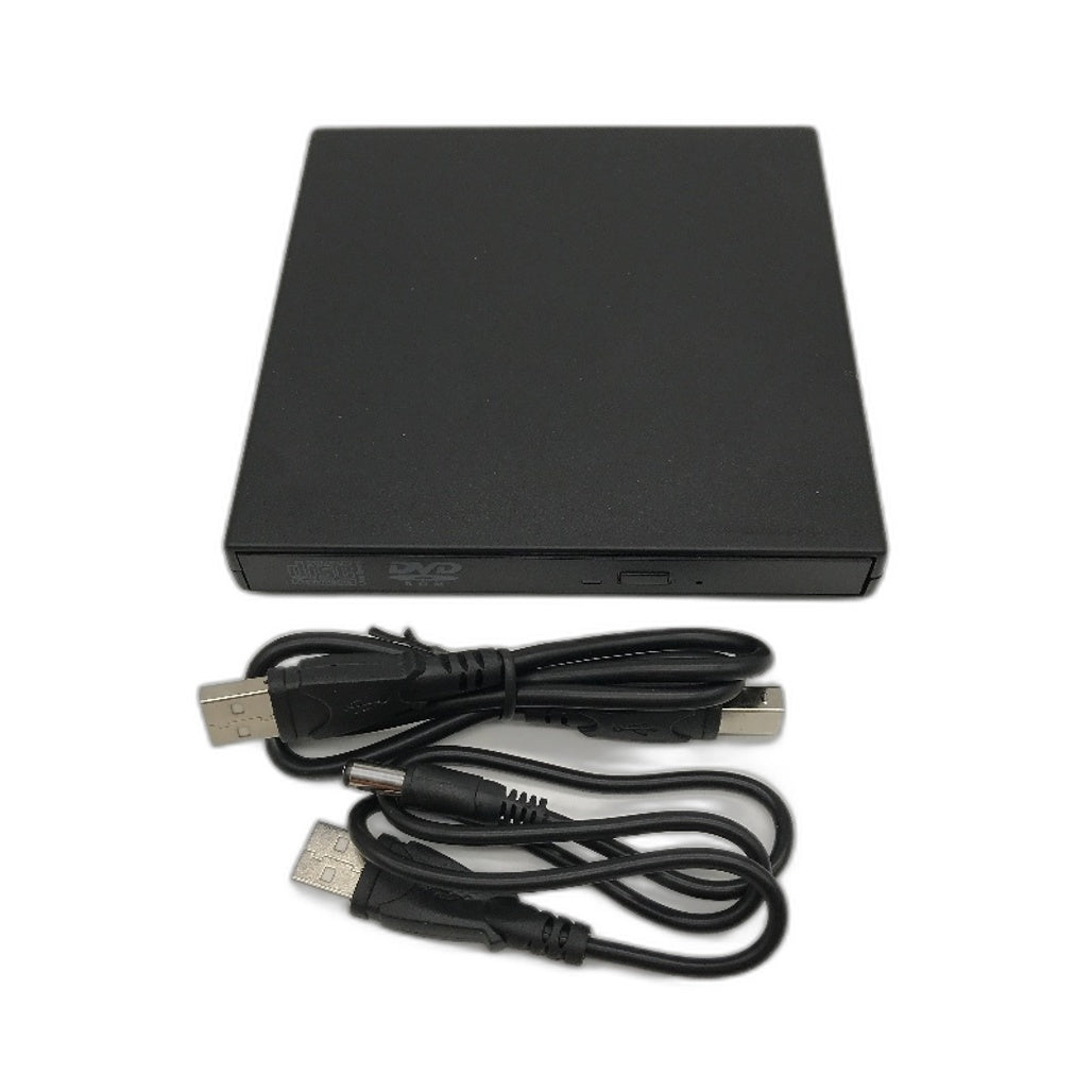USB Slim Portable External Optical Driver CD DVD Player for PC and Laptops DEMO