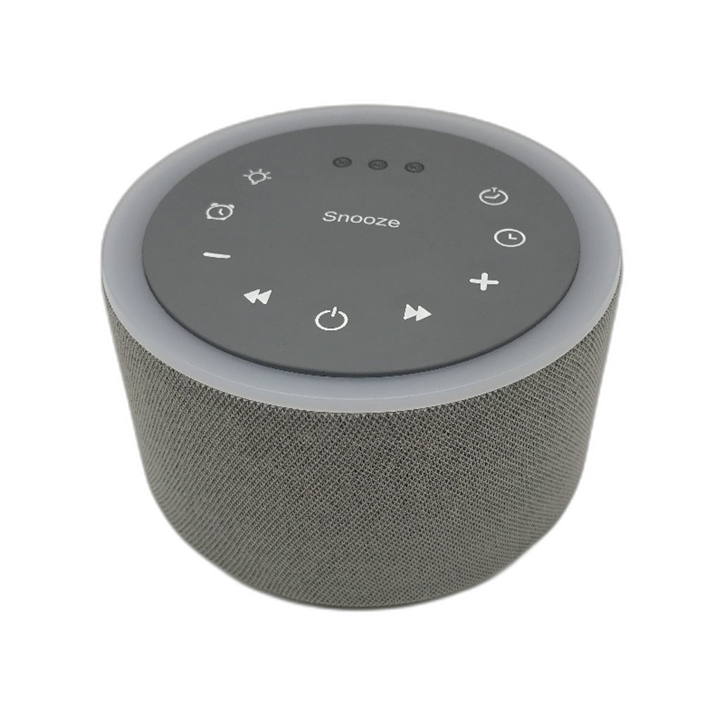 Dreamegg Classic D1 Plus 29 Ambient Sound Machine Alarm Clock in Grey NEW