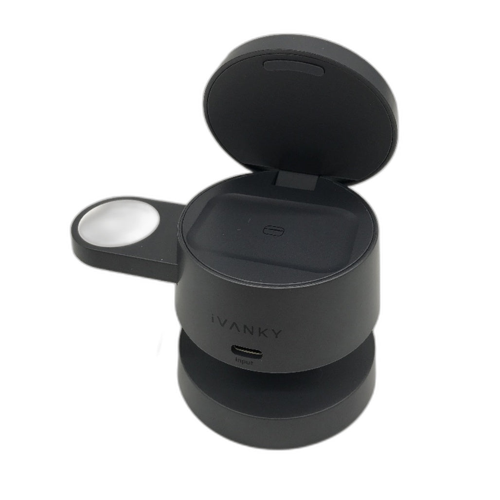 iVANKY Magnetic 3 in 1 Wireless 15W Charger with Mini Night Light DEMO