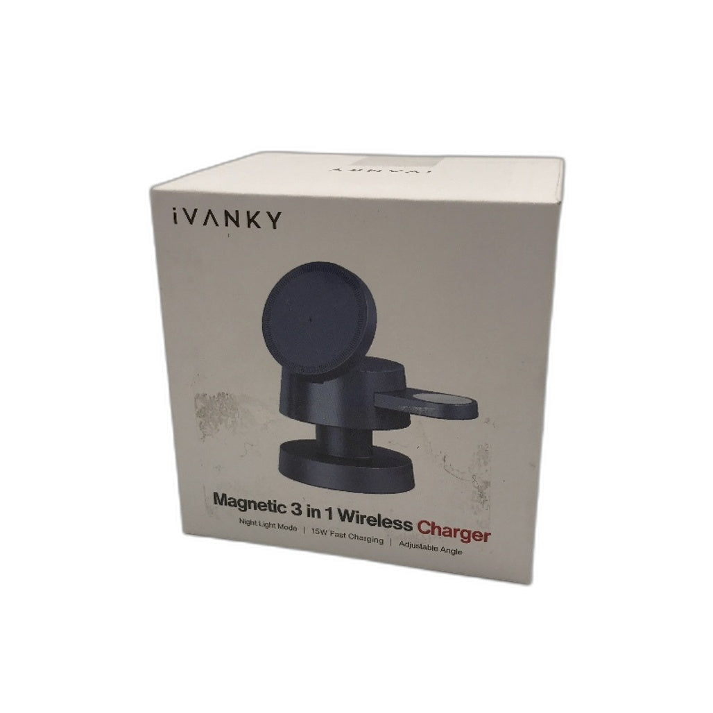 iVANKY Magnetic 3 in 1 Wireless 15W Charger with Mini Night Light DEMO